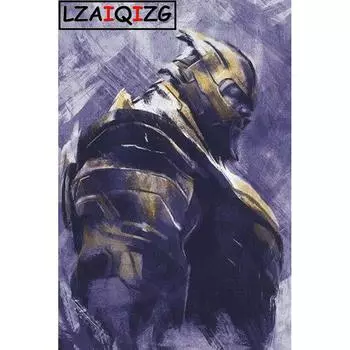 5D Алмазная картина Мультфильм Алмазная вышивка Крестиком Полный круглый Алмазная мозаика 20X30CM