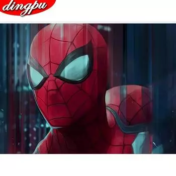 5D Алмазная картина Осень Пейзаж Полный круглый Вышивка Дерево Мозаика Вышивка крестом Домашнее украшение 20X30CM