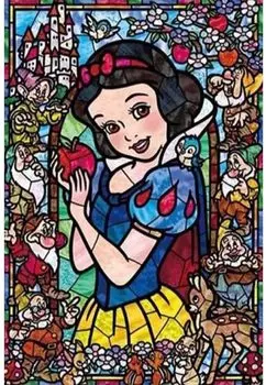 5D Алмазная картина пазл Полная алмазная вышивка ручная работа Домашнее алмазное искусство 30x40 см Набор, рукоделие, фреска, декор, (Белоснежка)