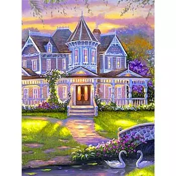 5D Алмазная картина Пейзаж Алмазная картина Природа Алмазная вышивка 20X30CM