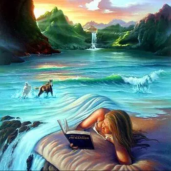 5D Алмазная картина Пейзаж Вышивка крестом Алмазная вышивка Узоры Стразы Алмазная мозаика 30x30CM