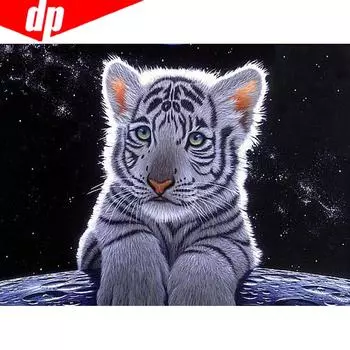 5d Алмазная картина Полная дрель Круглые животные Алмазная мозаика Продажа Кошка Алмазная вышивка 20X30