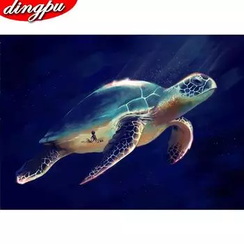 5D Алмазная картина Полная дрель Квадратная вышивка Домашнее украшение Алмазное искусство Full Round 20X30CM