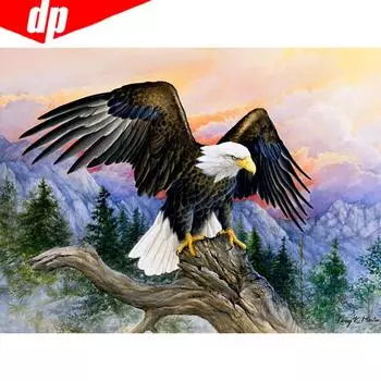 5D Алмазная картина Полная площадь Животное Сова Вышивка Продажа Изображение Горный хрусталь Алмаз 20X30