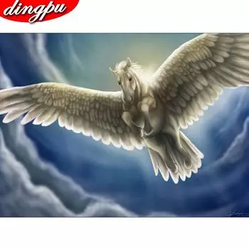 5D Алмазная картина Полный дрель Круглые цветы Алмазная художественная вышивка Крестом Украшение дома 20X30CM