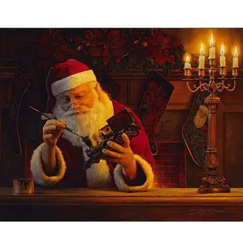 5D Алмазная картина Полный круглый Алмазная вышивка Мозаика Ручная работа Подарочный набор для рукоделия 20X30CM