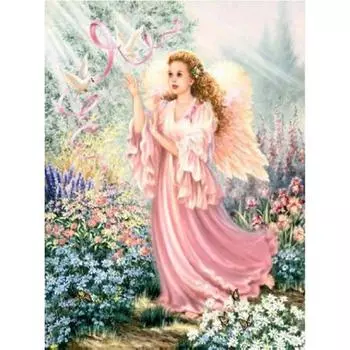 5D Алмазная картина Религии Серия Ангел Младенец Христос Алмазная вышивка Мозаика Алмаз 20X30CM