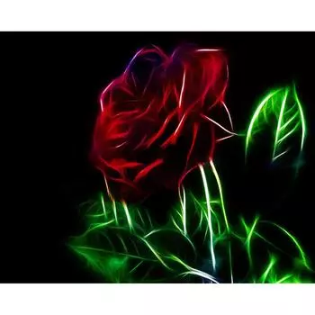 5D Алмазная картина Роза Алмазная вышивка Крест Стежок Горный хрусталь Мозаика Картина 20X30CM