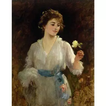 5D Алмазная картина Тюльпан Полный круглый Алмазная вышивка Мозаика Продажа Ремесленное украшение дома 20X30CM