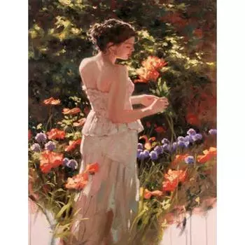 5D Алмазная картина Вышивка крестом Полная Алмазная вышивка Мозаика Изображение Стразы Декор Подарок Full Round 20X30CM