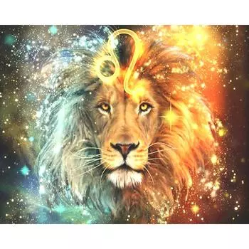 5D Алмазная картина Животные Вышивка крестиком Полный круглый дрель Горный хрусталь Мозаика Подарок Мозаичные украшения для дома Full Round 20x25CM