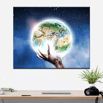 5D Алмазная картина Звездный пейзаж Алмазная вышивка Пейзаж Вышивка крестом Полное рукоделие 20X30CM