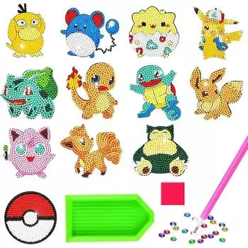 5D алмазная мозаика для начинающих с тематическими наклейками для карманных книг, чашек, телефонов