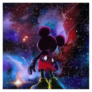 5D Алмазная мозаика Лунный бант Алмазная мозаика Бусины из цельной пасты Бисерное искусство Живопись из бисера Ручная работа Милое стильное произведение искусства