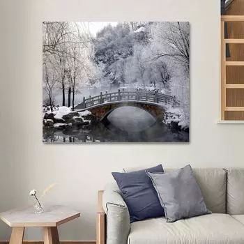 5d Алмазная вышивка Арочный мост Diy Алмазная картина Ремесла Алмазный узор Картины Стразы 20X30CM