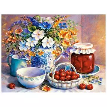 5D Алмазная вышивка Цветок DIY Алмазная картина Вышивка крестом Картинки Алмазная мозаика Домашний декор 20X30CM