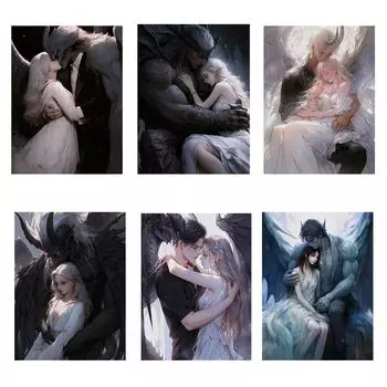 5D Алмазная вышивка Красавица и Чудовище Алмазная картина Стразы Персонажи из мультфильмов Картины DIY Домашний декор Full Round 20x30CM