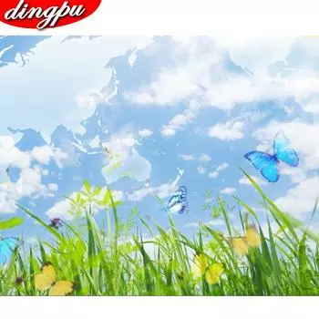 5D Алмазная вышивка Распродажа Полный круглый набор для вышивки крестом Алмазная мозаика Украшение 20X30CM