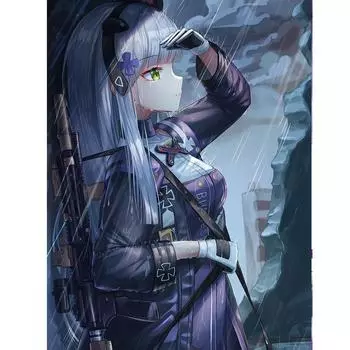 5D алмазная живопись девушка полная круглая алмазная мозаика собака Алмазная вышивка крестиком живописная смола дрель настенные наклейки 20X30CM красный