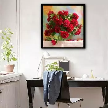 5D алмазная живопись DIY 5D цветок Алмазная вышивка картина горный хрусталь вышивка крестиком декор 30*30 cm