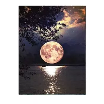 5D алмазная живопись Diy пейзаж украшение дома имитация набор крестиков может быть настроена ремесла круглый полный алмаз 30X40cm