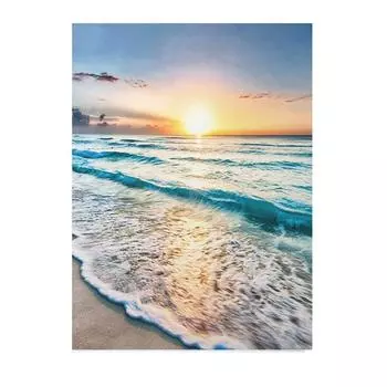 5D алмазная живопись Diy пейзаж украшение дома может быть настроена имитация набора крестиков ремесла круглый полный алмаз 30x40cm