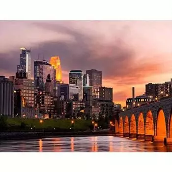 5D алмазная живопись городская вышивка дом картина из горного хрусталя Алмазная мозаика пейзаж домашний декор 30x40 см/12x16 дюймов 30x40cm NO Frame