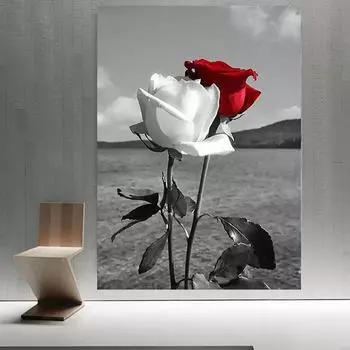 5D алмазная живопись «Мир цветов», полная круглая дрель, мозаика, алмазная вышивка, мультяшные наборы для вышивки крестом, домашний декор, домашний декор Full Round 20x30cm