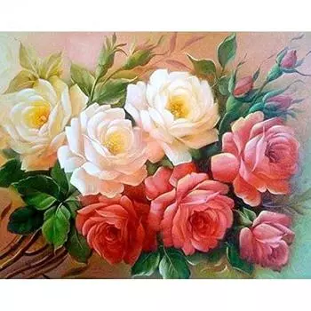 5D алмазная живопись, новые поступления, цветы пиона, стразы, алмазная вышивка, распродажа, картины из стразов, мозаичный декор Full Round 20x30CM