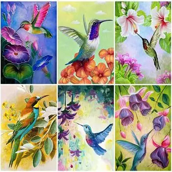 5D алмазная живопись полная круглая дрель птицы DIY Алмазная вышивка распродажа животное горный хрусталь картина Алмазная мозаика домашний декор подарок Full Round 20x30CM