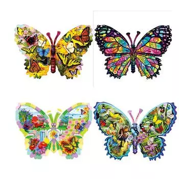 5D алмазная живопись полная круглая картина бабочки Алмазная вышивка для гостиной Алмазная мозаика