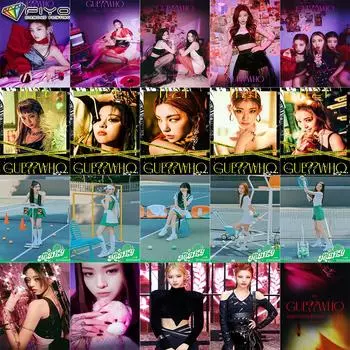 5D алмазная живопись полный алмаз корейская девушка группа ITZY алмазная живопись ручная работа Diy Алмазная мозаика картина украшение дома Full Round 20X30CM