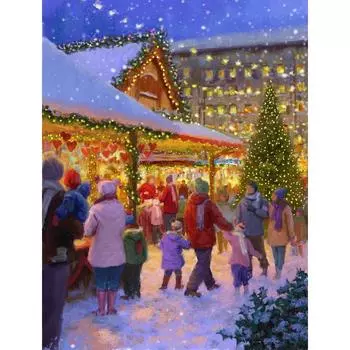 5D Алмазная живопись Полный буровой площади Крест стежка Алмазная вышивка Зимний животное рукоделие Kit ремесленные искусства Full Round 20X30CM