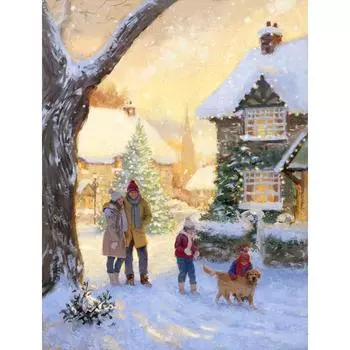 5D алмазная живопись Рождественская елка полная квадратная круглая дрель Алмазная вышивка мультяшный кот мозаика ремесленный комплект настенное искусство Full Round 20X30CM