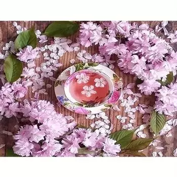 5D алмазная живопись вышивка цветок украшение стены лепесток пейзаж мозаика домашний декор 30x40 см/12x16 дюймов 30x40cm NO Frame