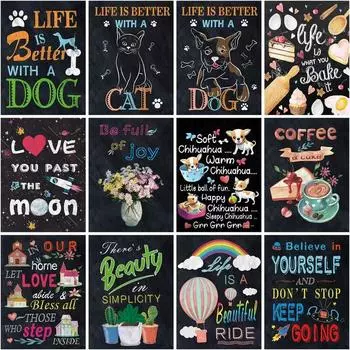 5D алмазная живопись вышивка крестиком полная дрель Алмазная вышивка Новое поступление горный хрусталь мозаика украшение дома картина Full Round 20x25CM