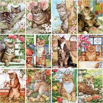 5D алмазная живопись, вышивка крестом, ремесло, полная дрель, мозаика, алмазная вышивка, Новое поступление, мозаика со стразами, домашний декор Full Round 20x25CM