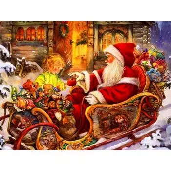 5d алмазная живопись животное полная квадратная Алмазная вышивка крестиком зима DIY мозаичная картина домашний декор Full Round (20X30CM)