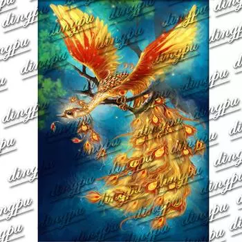 5D Алмазные картины Diy Павлин Алмазная вышивка Животные Алмазная мозаика Наклеенная вышивка крестом 20X30