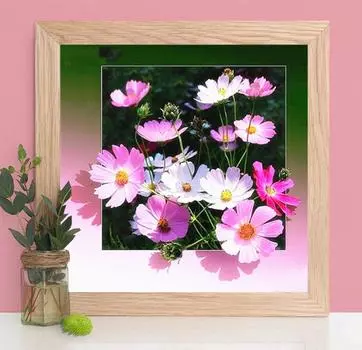 5D Алмазная картина Цветок Алмазная вышивка Распродажа Стразы Картина Сделай Сам Вышивка крестом Домашний Декор Подарок 30X30CM