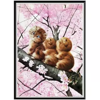 5D Бриллиантовая живопись Diy Имитация животных Вышивка крестиком Набор Круглые бриллианты могут быть настроены для украшения дома 30x38cm