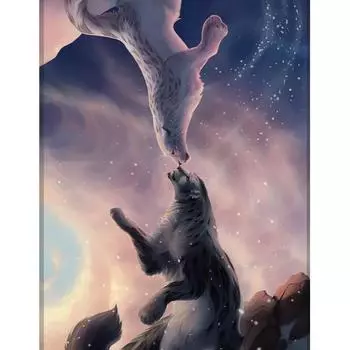 5D Бриллиантовая живопись Домашнее украшение Полный раунд Сверло Вышивка Горный хрусталь Картина Ручной набор 20X30CM