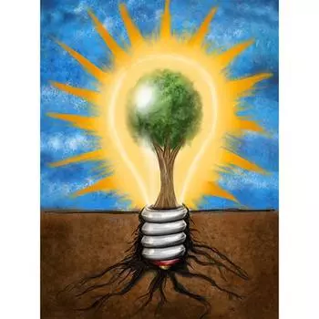 5d Алмазы Вышивка Дерево Алмазная Мозаика Украшение Дома Картина Мультфильм 20X30CM