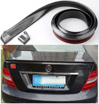 5D Carbon Fibre Cars Спойлеры Стайлинг DIY Спойлер Крыло Спорт Задний Спойлер Стайлинг Автомобиля Ремонт Спойлер Универсальный