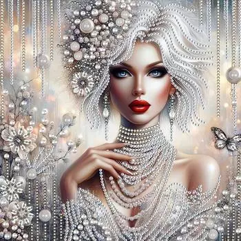 5D-Diamant-Malerei-Set zum Selbermachen teilweise speziell geformter Bohrer Mdc CX113