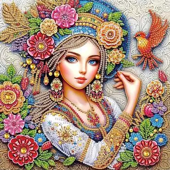 5D-Diamant-Malerei-Set zum Selbermachen teilweise speziell geformter Bohrer Mdc AT453