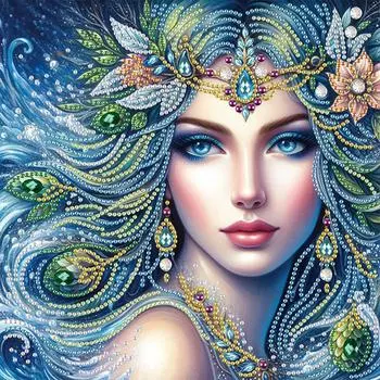 5D-Diamant-Malerei-Set zum Selbermachen teilweise speziell geformter Bohrer Mdc AT453