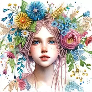 5D-Diamant-Malerei-Set zum Selbermachen teilweise speziell geformter Bohrer Mdc AT048