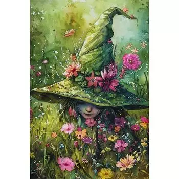 5D-Diamantgemlde zum Selbermachen Runder Bohrer Feen-Set Heimdekoration Kunstha