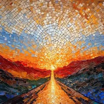 5D-Diamantgemlde zum Selbermachen Runder Bohrer Glassplitter-Set Heimdekoration sz6142